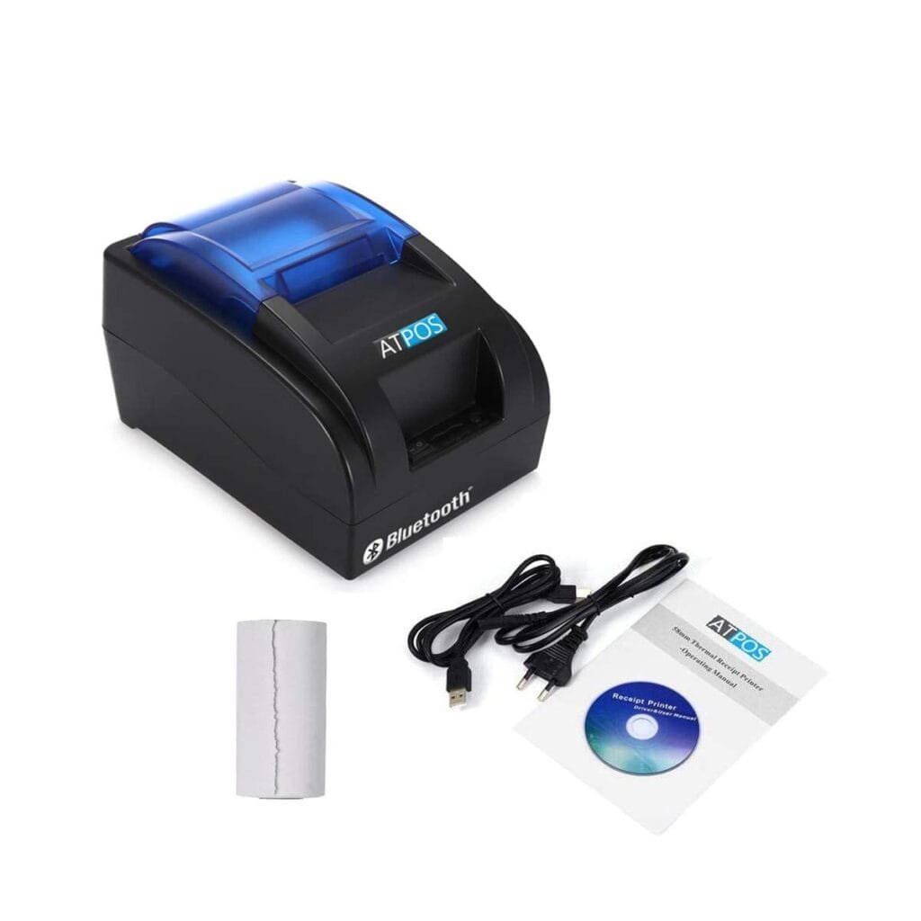 Atpos H58BT 58mm Bluetooth Thermal Receipt Printer 2 Inch Atpos