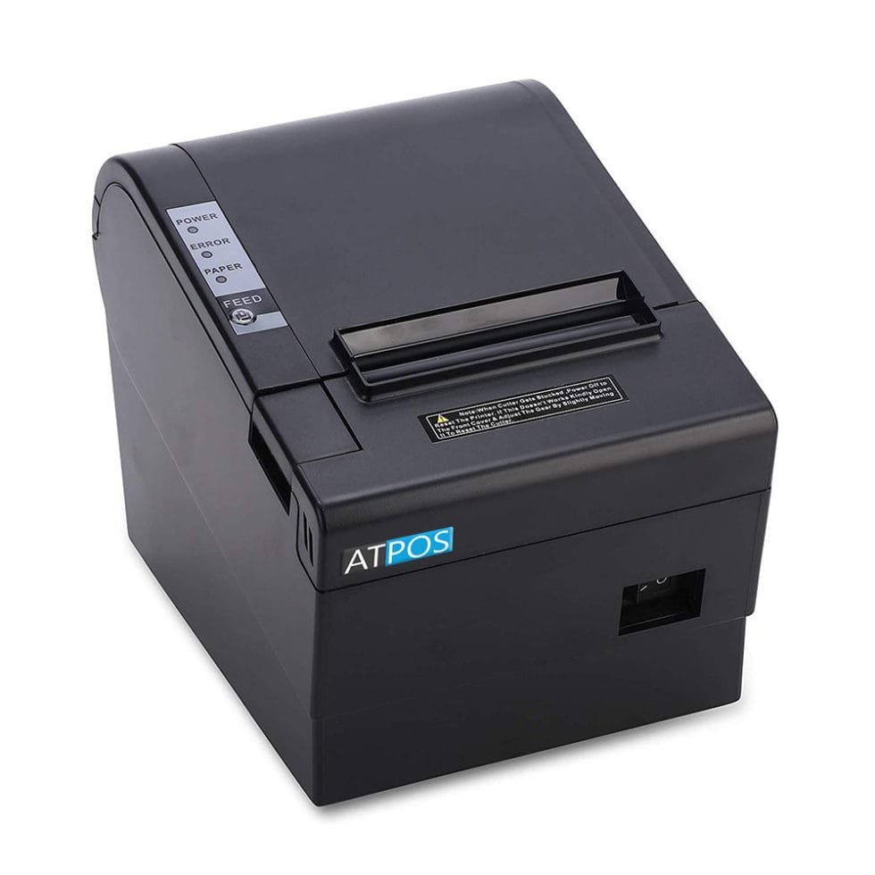 Atpos HL 58 80mm 3 Inch High Speed Thermal Receipt Printer USB+LAN