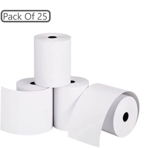 80mm 3 Inch Thermal Paper Roll | 45meter (78mm) | Pack of 25