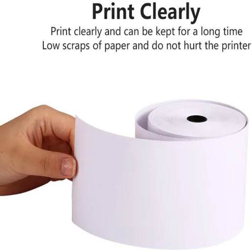 80mm 3 Inch Thermal Paper Roll | 45meter (78mm) | Pack of 25 - Image 3