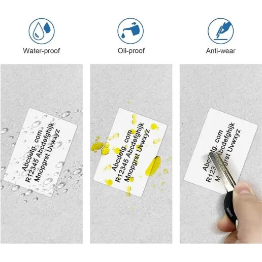 (3X2 Inch) 75X50mm Direct Thermal Barcode Sticker Label Paper  Self-adhesive | 3 PACK - 1500 Labels - Image 5