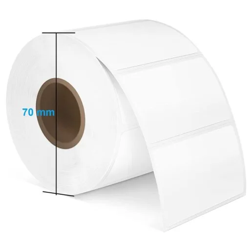 (3X2 Inch) 75X50mm Direct Thermal Barcode Sticker Label Paper  Self-adhesive | 3 PACK - 1500 Labels - Image 3