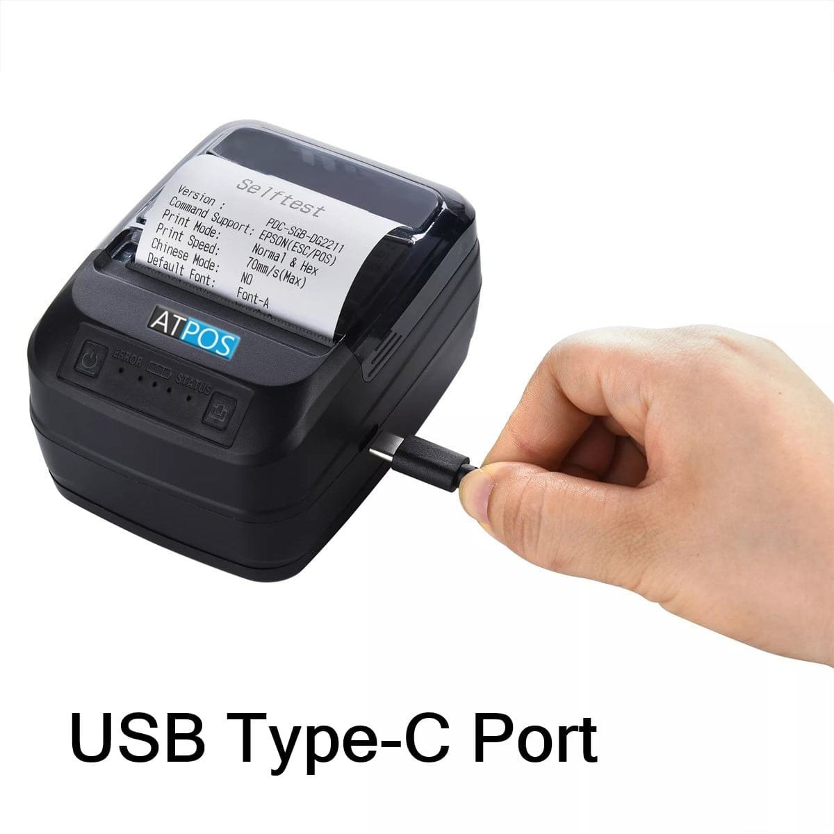 Atpos HL450 58mm Portable Thermal Receipt Printer Bluetooth