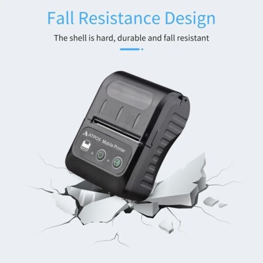 Atpos HL450 58mm Portable Thermal Receipt Printer | Bluetooth | Rechargeable - Image 4