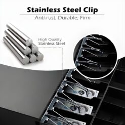 ATPOS 405CB removable cash tray with adjustable dividers for notes and coins