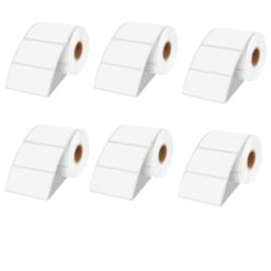 6 Roll Pack 50x25mm Atpos Label