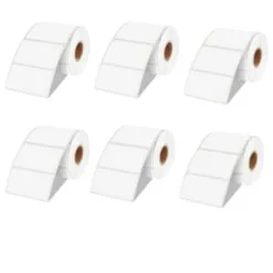 6 Roll Pack 50x25mm Atpos Label