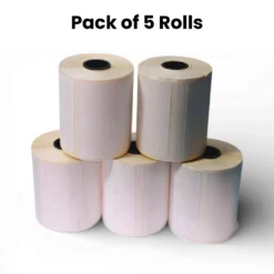 Pack of 5 Rolls for Portable Thermal Printer